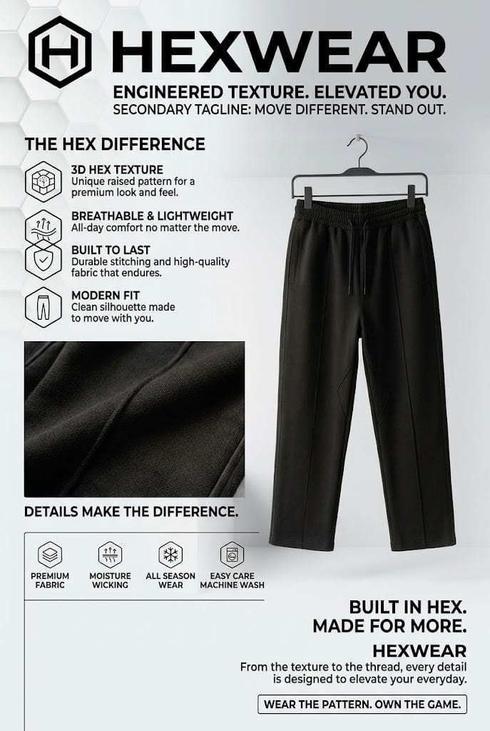 Hexwear Special/Premium Interlock Trousers