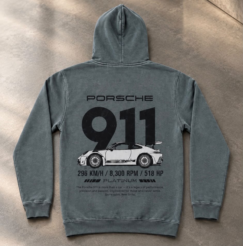 Porsche Print Hoodies