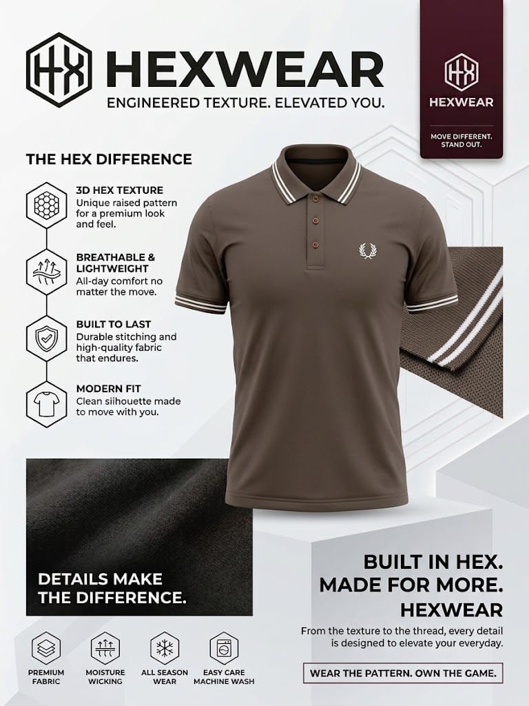 Hexwear Premium Polo Tee