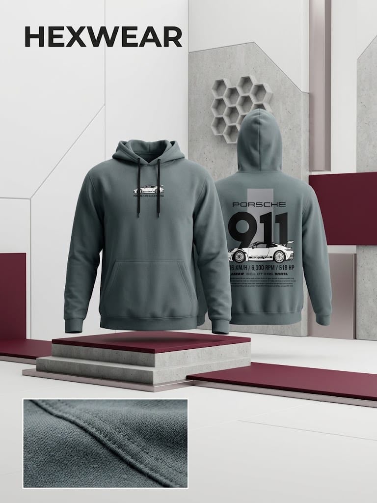 Hex Premium Porsche 911 Hoodie