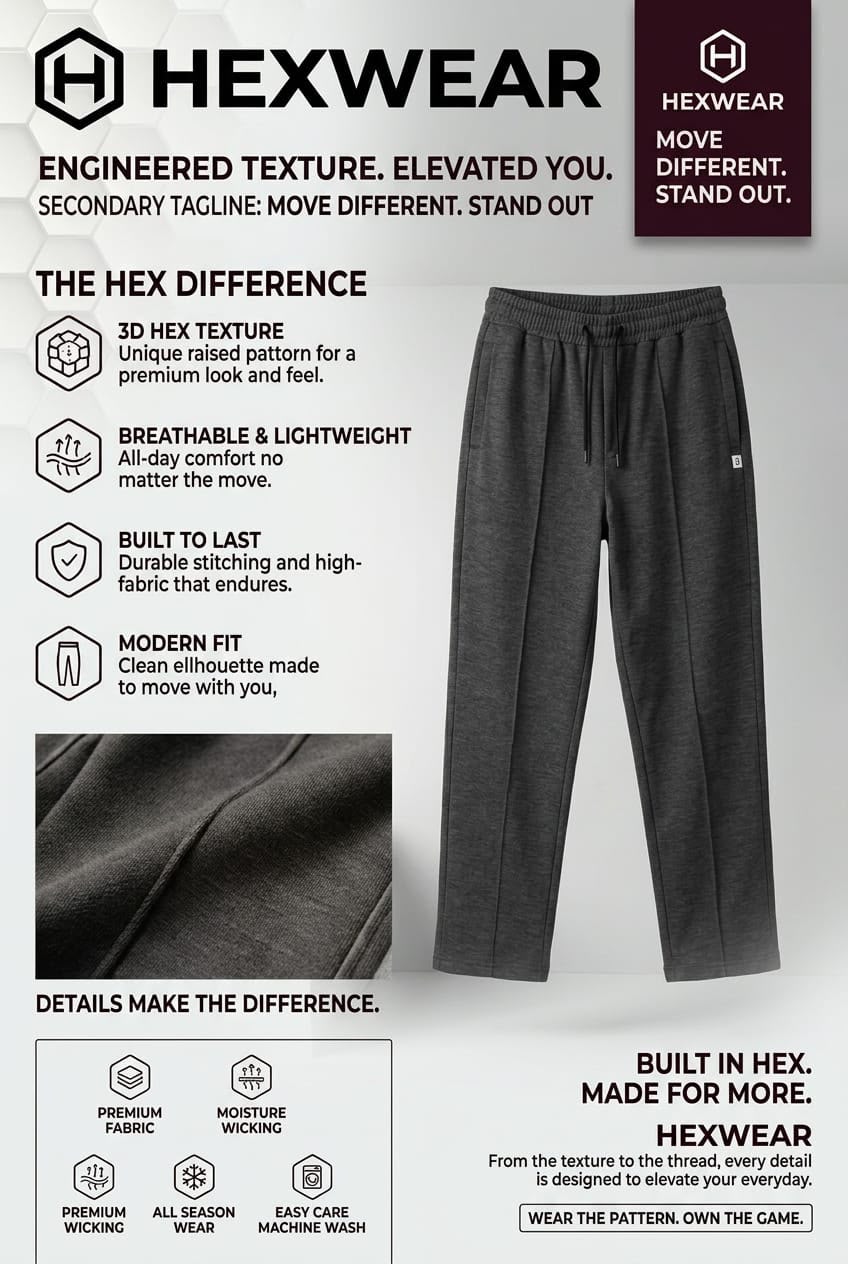 Hex Interlock Trousers