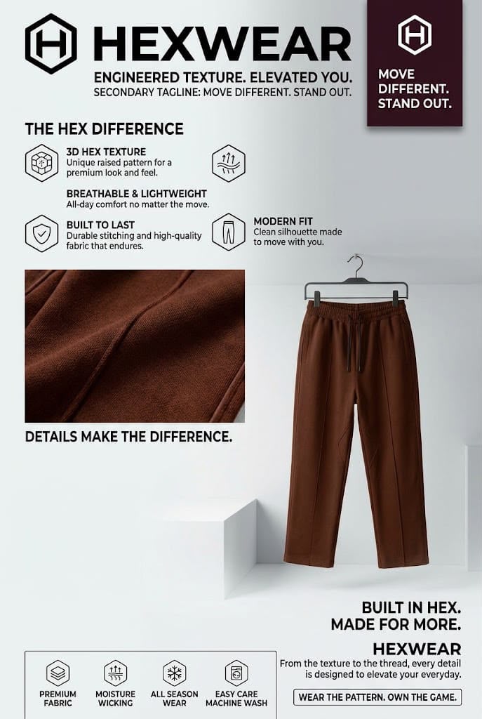 Hex Interlock Trousers