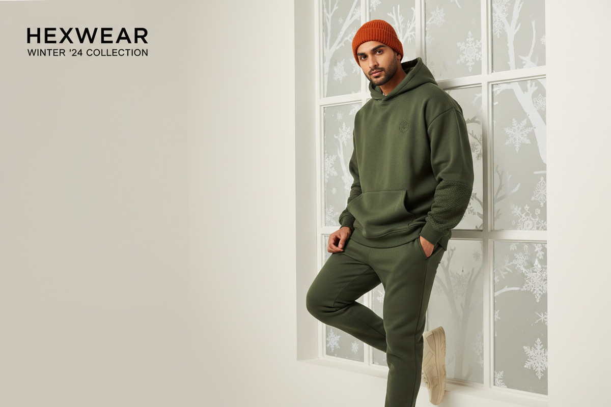 Slide 1 - Men's Winter Hoodie